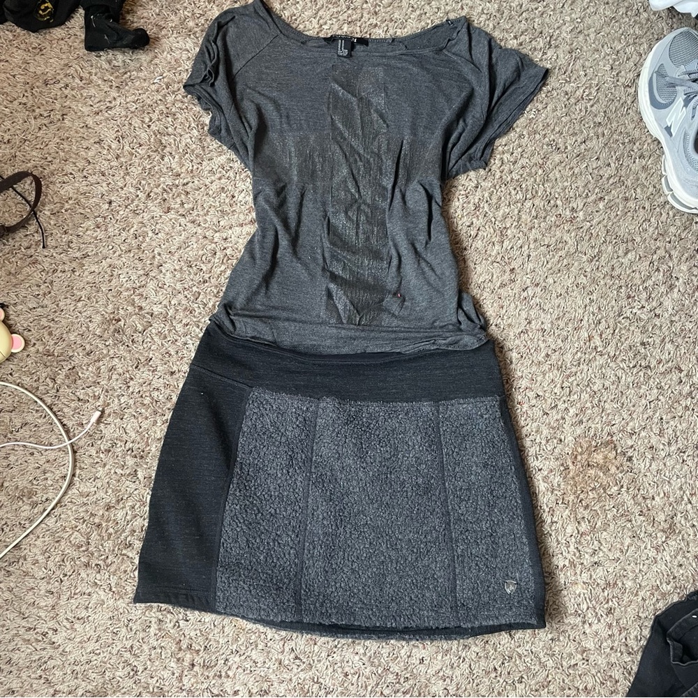 Stylish Gray Skirt